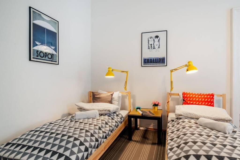 קרקוב Blue Peace-Apartment With Free Parking In Center For 1-6 People מראה חיצוני תמונה