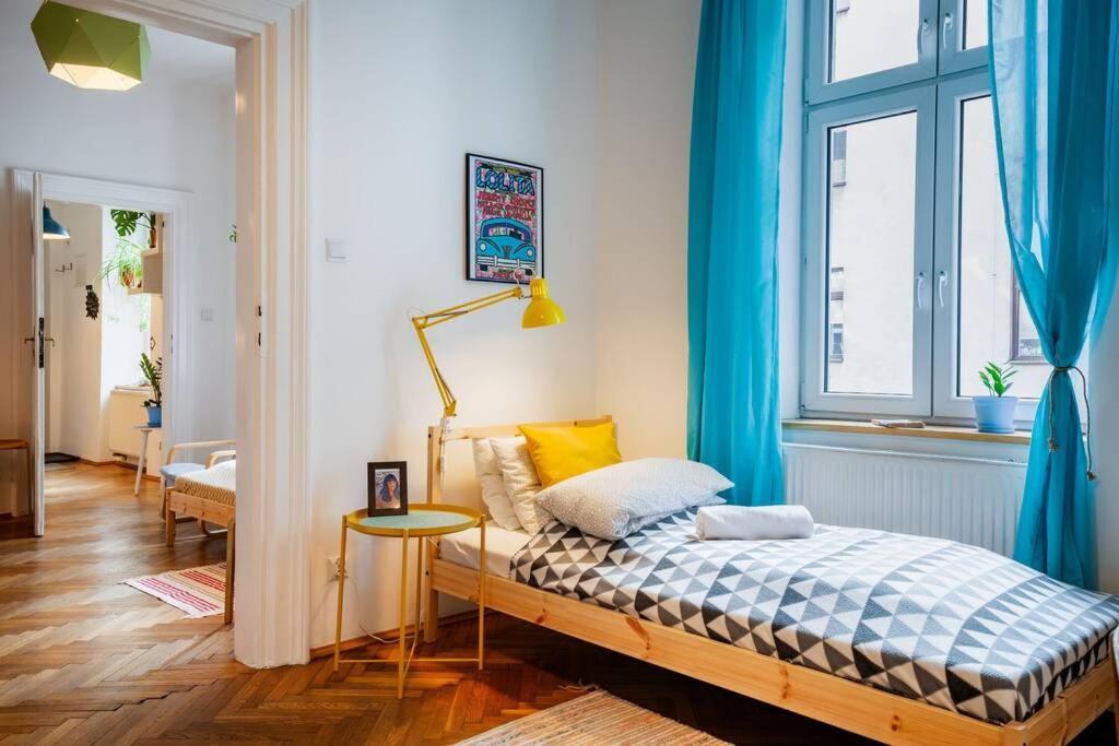 קרקוב Blue Peace-Apartment With Free Parking In Center For 1-6 People מראה חיצוני תמונה