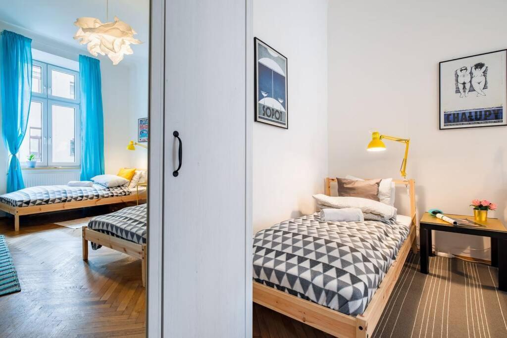 קרקוב Blue Peace-Apartment With Free Parking In Center For 1-6 People מראה חיצוני תמונה